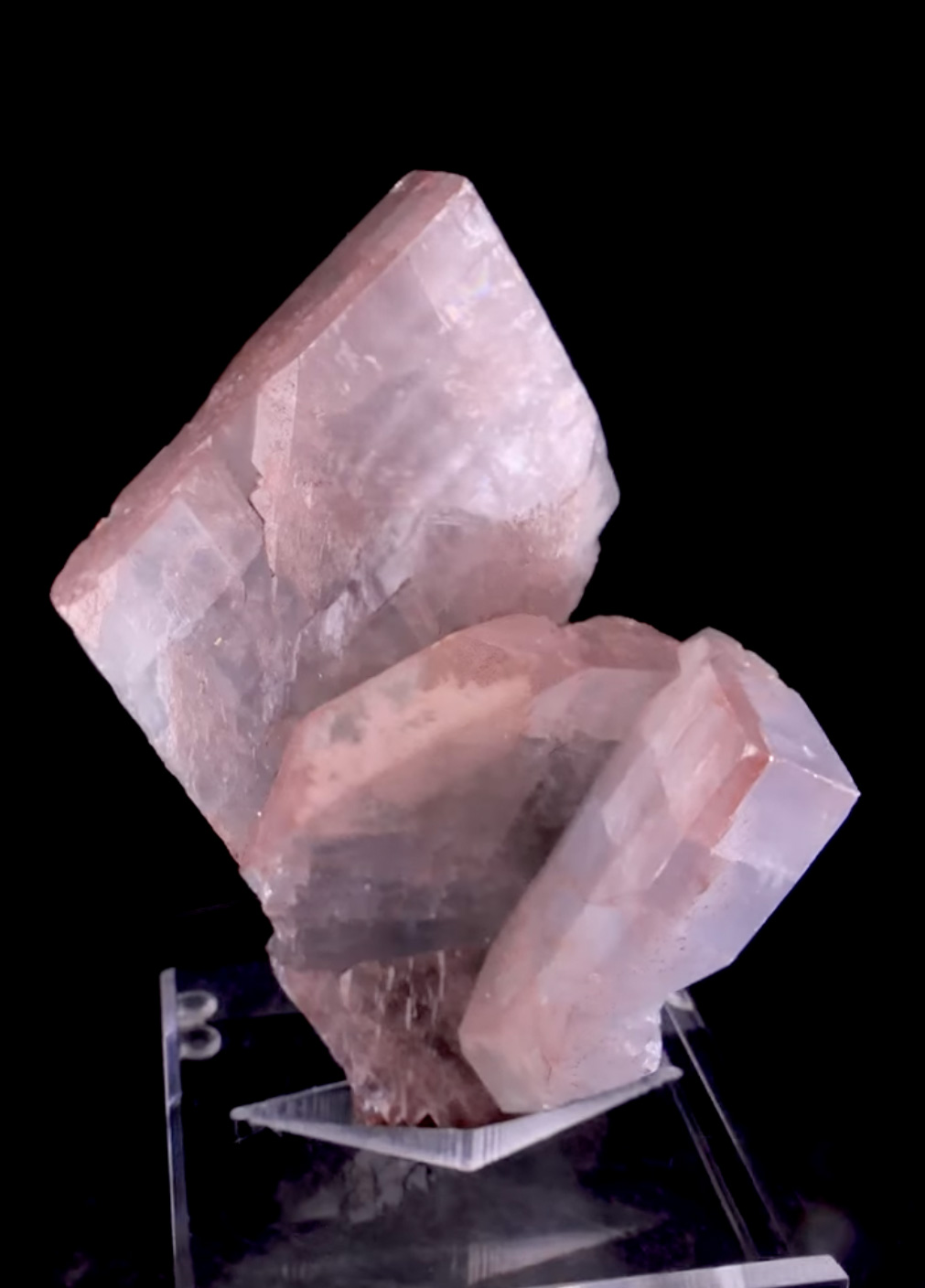 Baryte – Historic Hematite-Included Bladed Crystals with Red Zoning, 1800's Frizington Classic