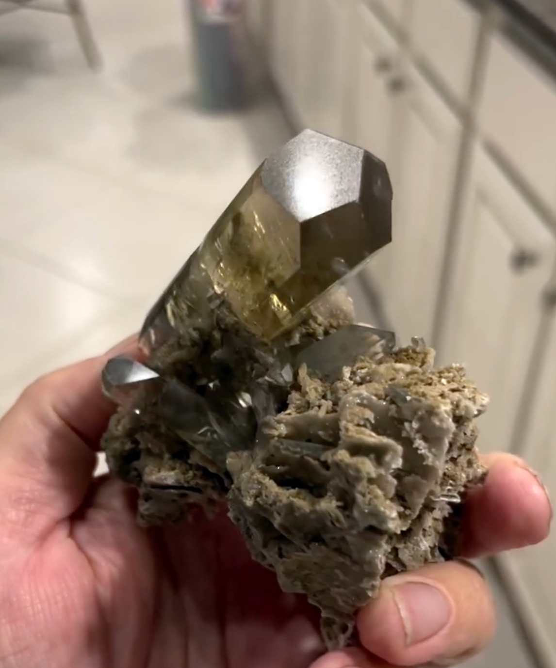 Baryte – Exceptionally Gemmy Naturally Etched Crystal from the 2025 Portal Pocket