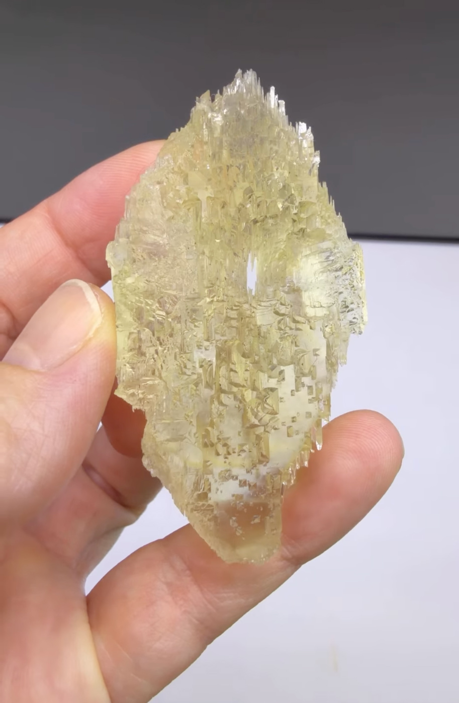 Baryte – Complete Double-Terminated Floater with Exceptional Gemminess and Natural Etching