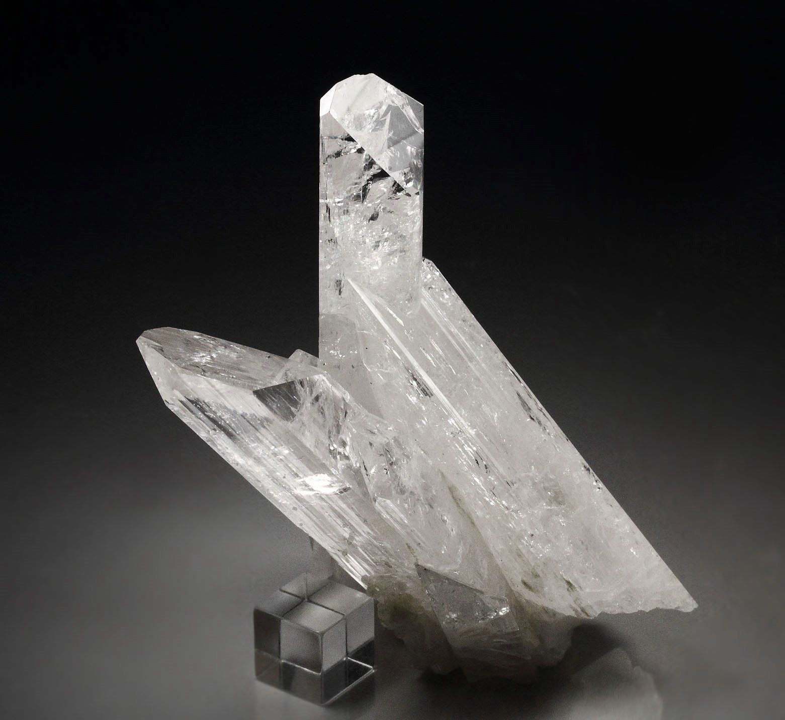 Gem Danburite Twin Terminations