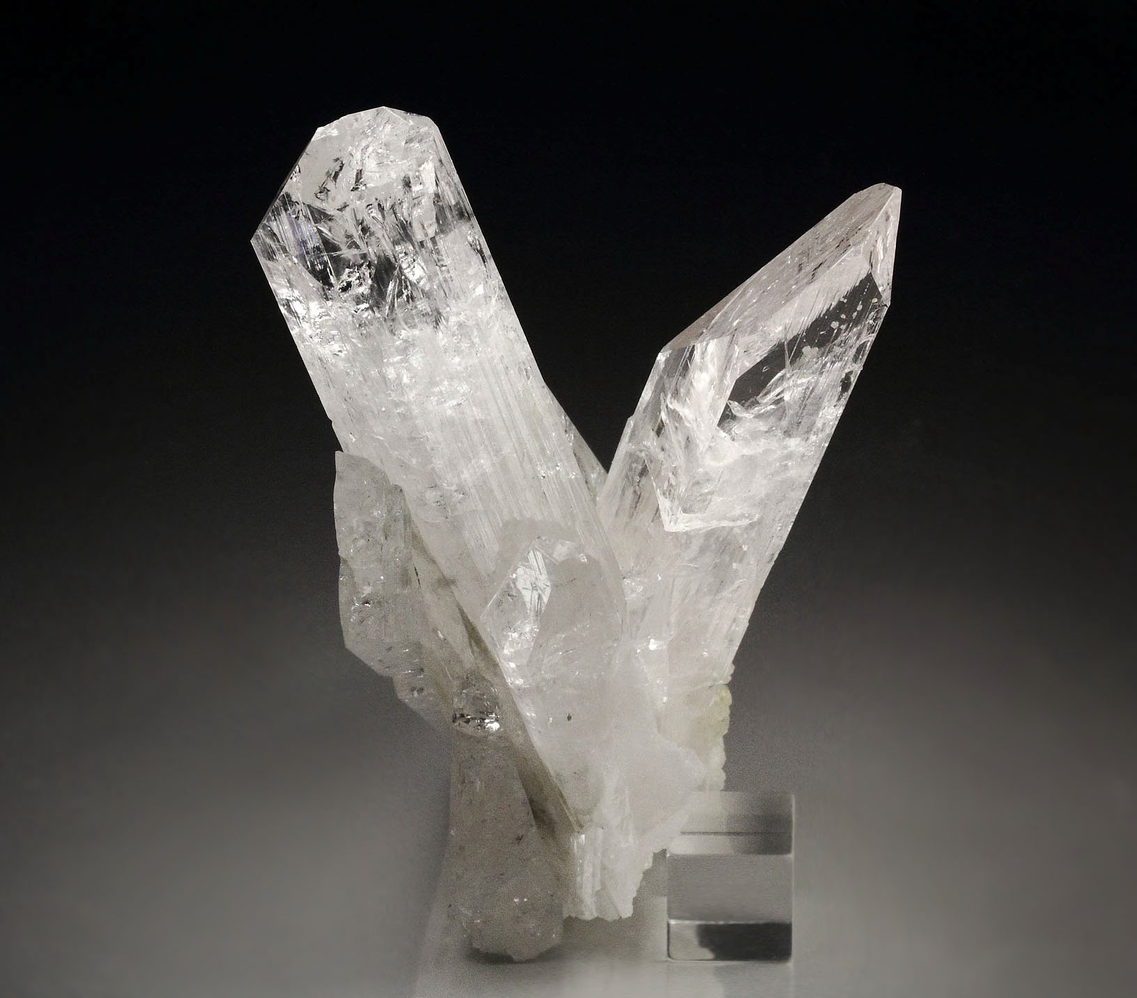 Gem Danburite Twin Terminations