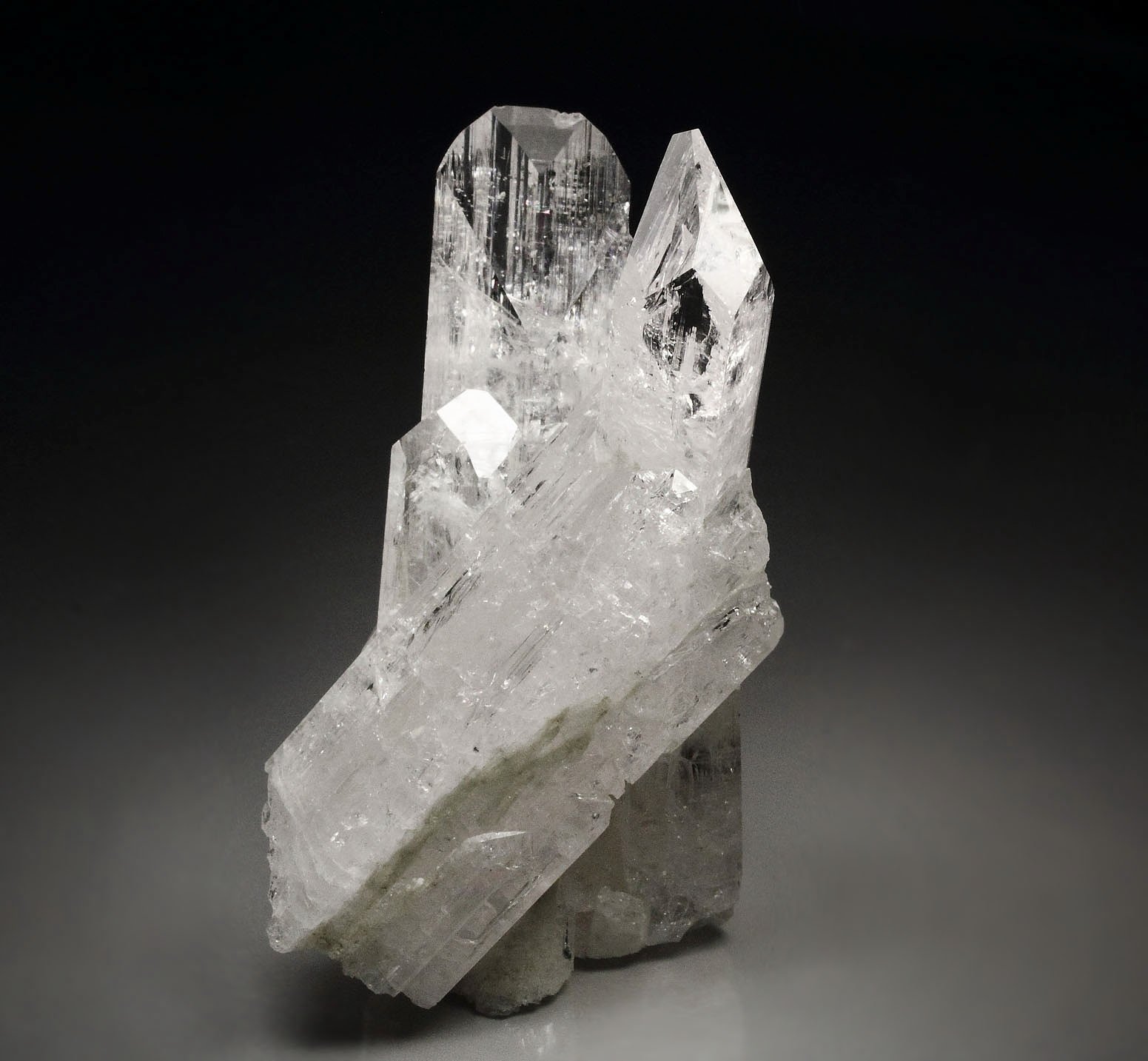 Gem Danburite Twin Terminations