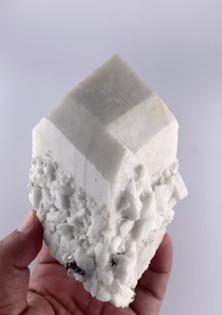 Microcline - Baveno-Twinned Crystal on Feldspar Matrix, Skardu, Pakistan