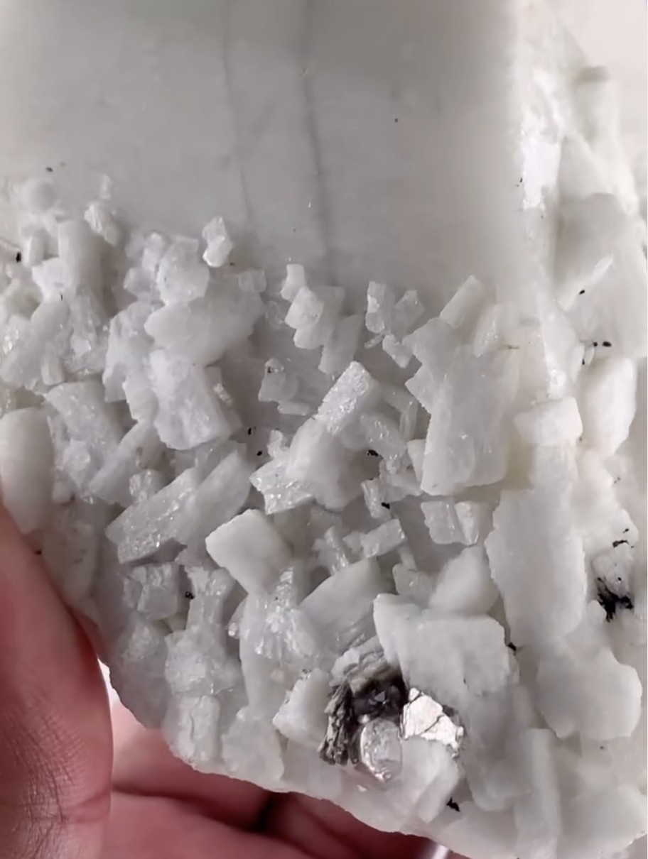 Microcline - Baveno-Twinned Crystal on Feldspar Matrix, Skardu, Pakistan