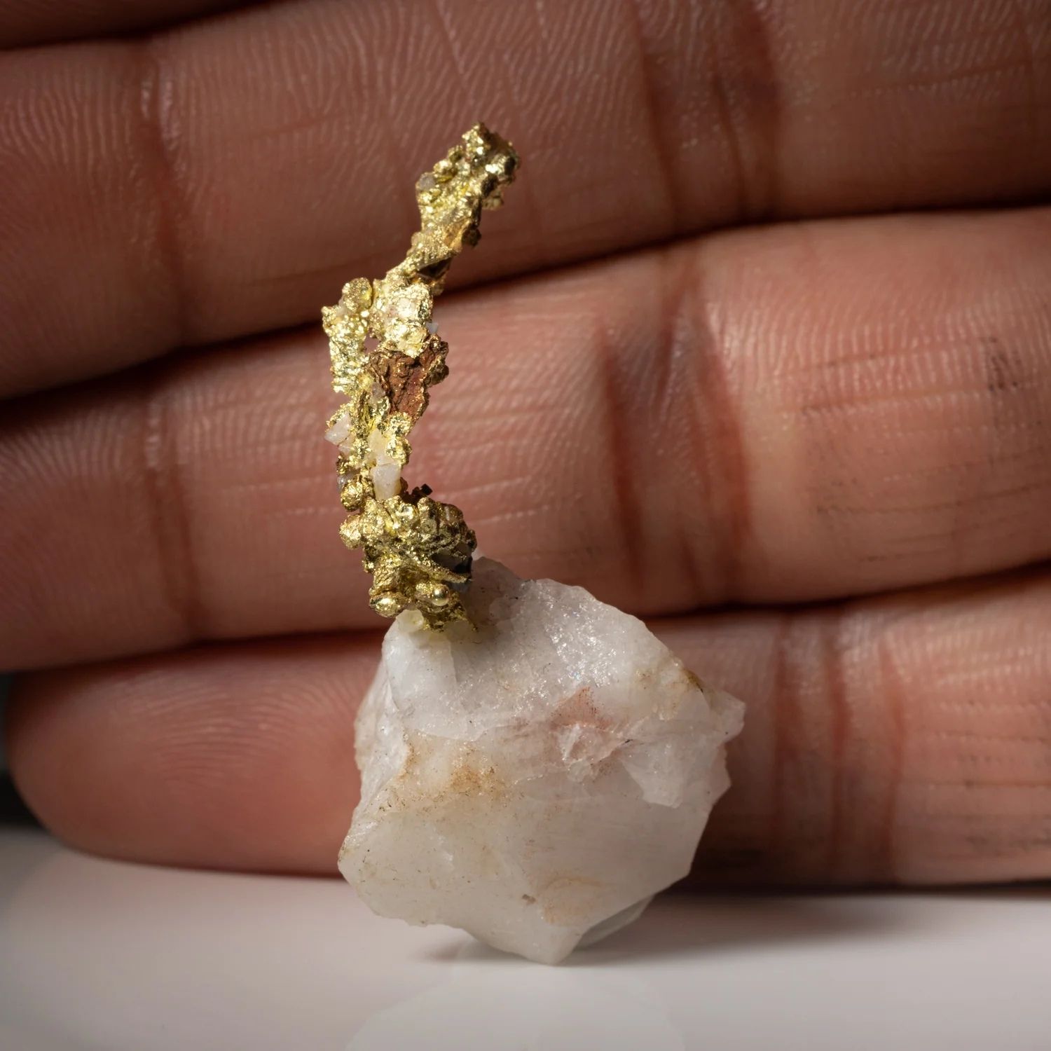 Gold on Quartz Matrix