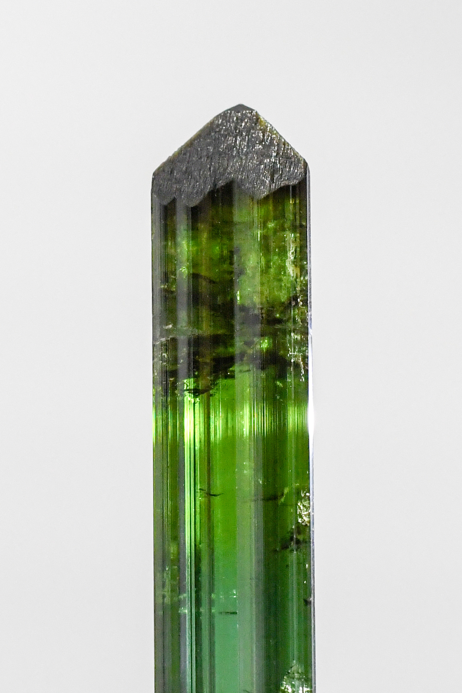 Elbaite Tourmaline on Quartz with Cleavelandite