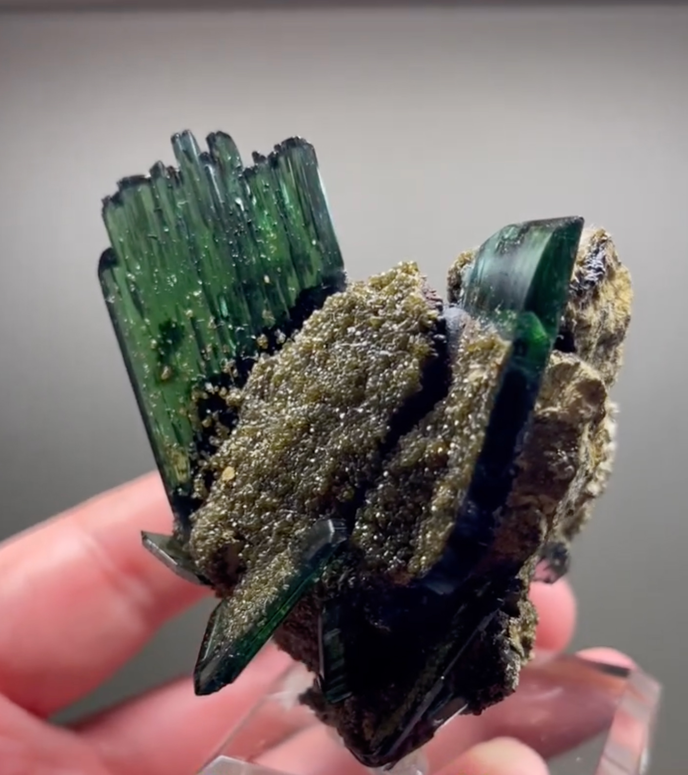 Vivianite - Exceptional Clarity and Color